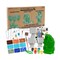 Tara Toy: 3-In-1 Activity Set - Minecraft - Craft Kit, 3 DIY Creations: Design A Vinyl Figure, Pour 'N Paint, Pixel Creations 3D Character, Kid 6+